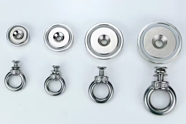 Pot magnetic suction cup